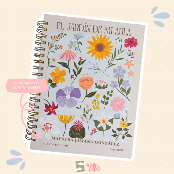 Agenda Mi pequeño Jardín